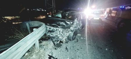 3 مصابين أحدهم بحالة خطيرة بحادث في وادي سلامة